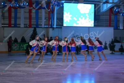LED-экран внутри ледового дворца в Вологде, фото 2