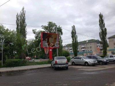 Светодиодный экран «на ноге». Шадринск, фото 2