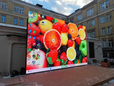 Повышение качества научных мероприятий: установка уличного LED-экрана в РОСБИОТЕХе, фото 4