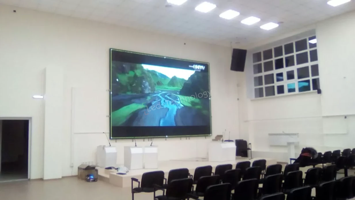 Светодиодный видеоэкран для Дома Культуры в Кургане, фото 4