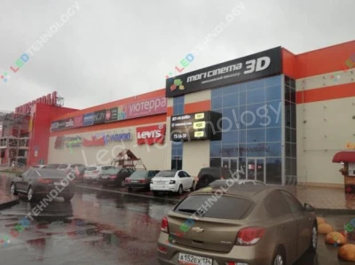 Внешний led-экран для ТК «КомсоМОЛЛ». Волгоград, фото 4