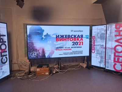 Светодиодный экран для телерадиовещательной компании в Ижевске, фото 3