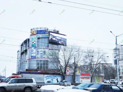 Наружный led-экран для бизнес-центра. Волгоград, фото 2