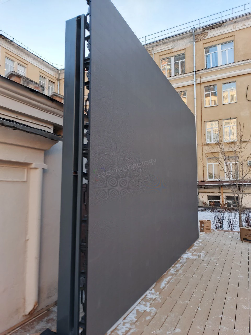 Повышение качества научных мероприятий: установка уличного LED-экрана в РОСБИОТЕХе, фото 3