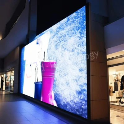 Внешний led-экран для ТЦ «Победа». Новый-Уренгой, фото 1