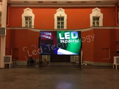 Установки внутреннего Led-экрана в Петропавловской крепости, фото 2