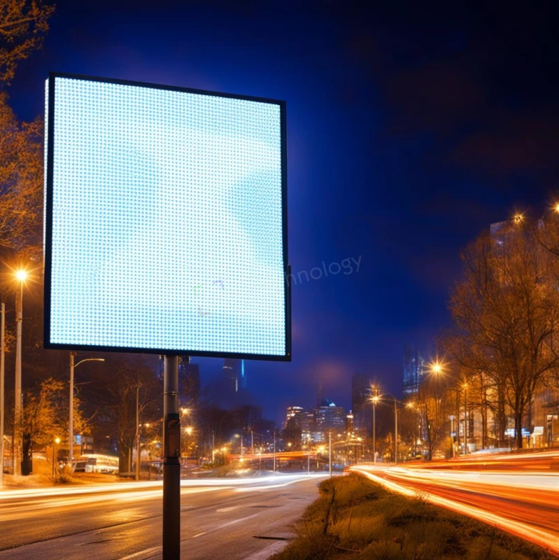 Уличный светодиодный экран в г. Нурлат. Татарстан, фото 1
