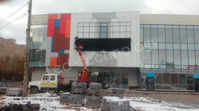 Видеоэкран для торгового центра 5 на 7 метров в Архангельске, фото 3