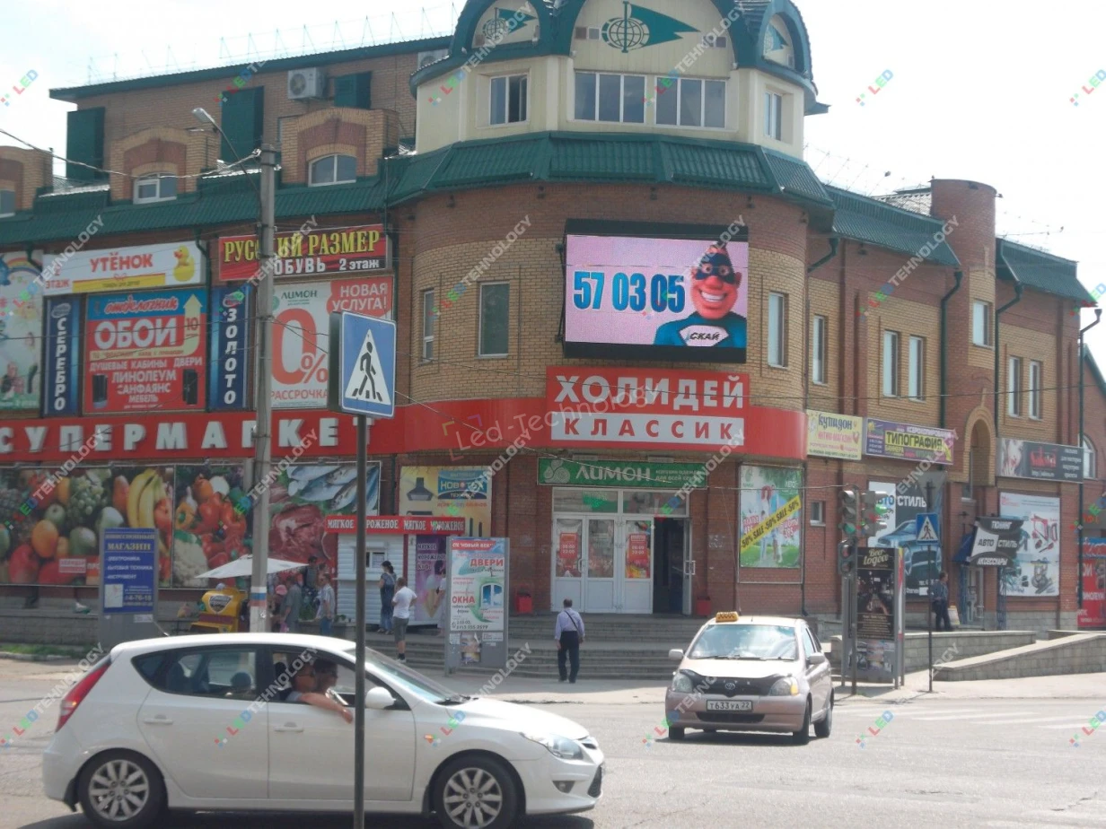 Led-экран для торгового центра «Флагман». Новоалтайск, фото 3