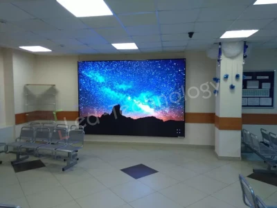 Установка светодиодного экрана в школе Санкт-Петербурга, фото 5