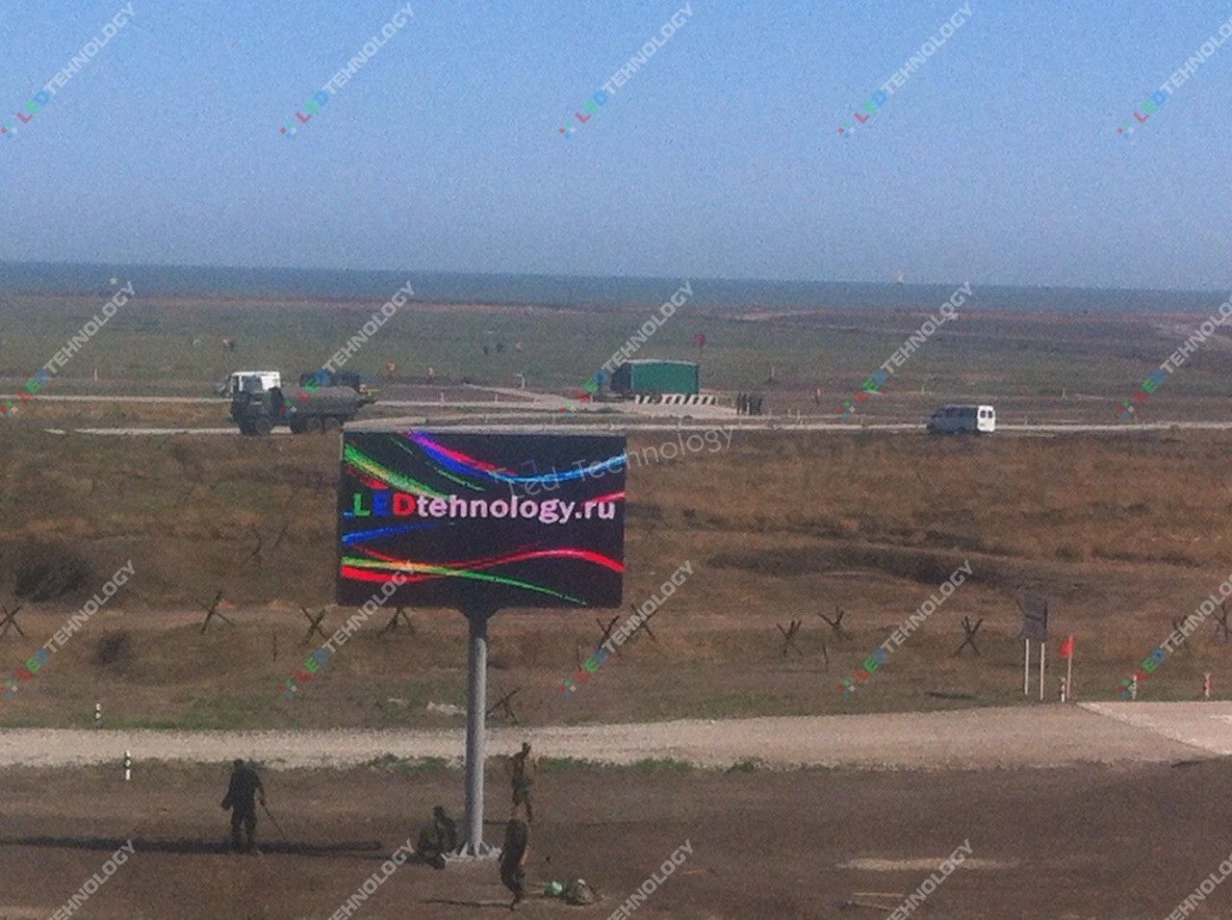 Светодиодные экраны для Министерства обороны. Ейск, фото 2