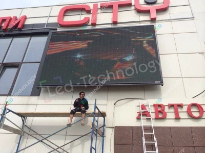 Светодиодный экран для торгового центра «City». Анапа, фото 3