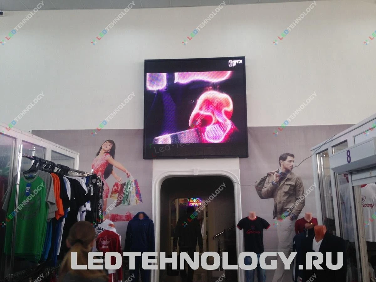 Внутренний led-экран в торговый отдел. Новороссийск, фото 2