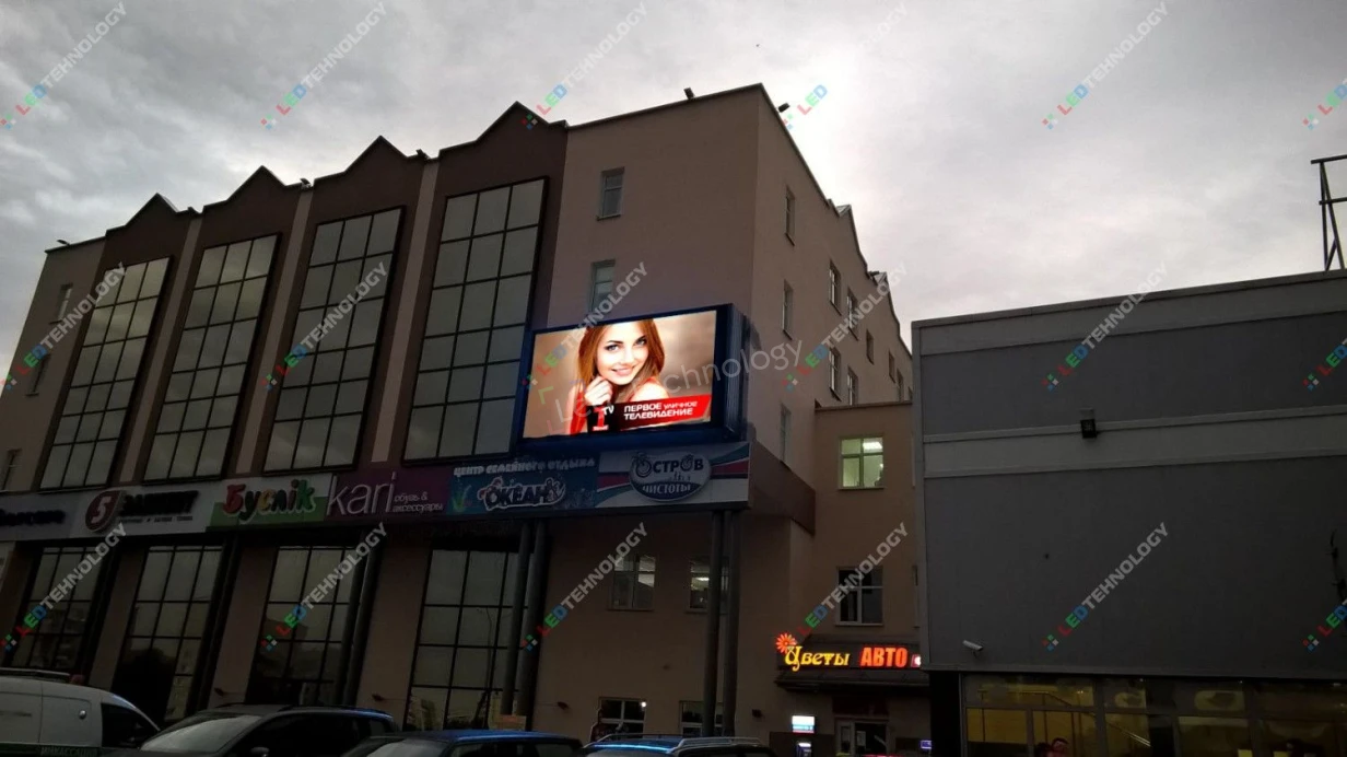 Светодиодный экран для ООО «Система» в городе Борисов, фото 4