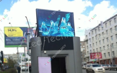 Монолитный светодиодный экран в Новосибирске, фото 2