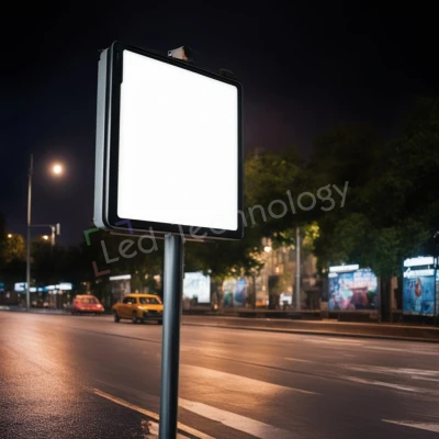Монолитный Led-экран на билборде. Югра, фото 1