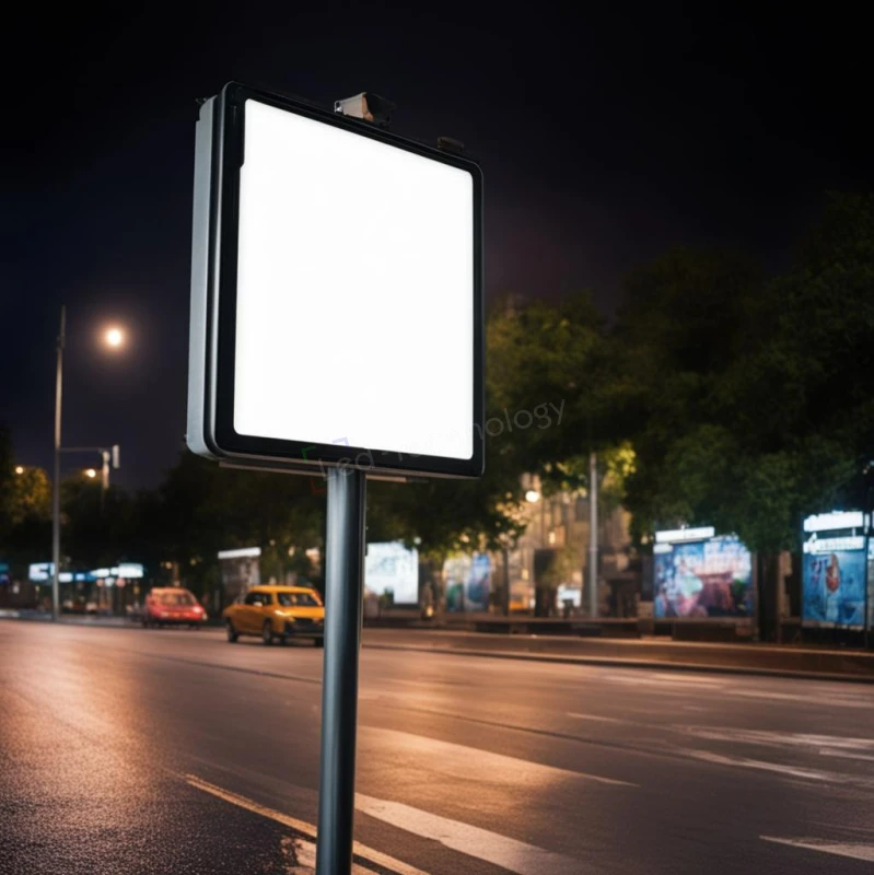 Монолитный Led-экран на билборде. Югра, фото 1