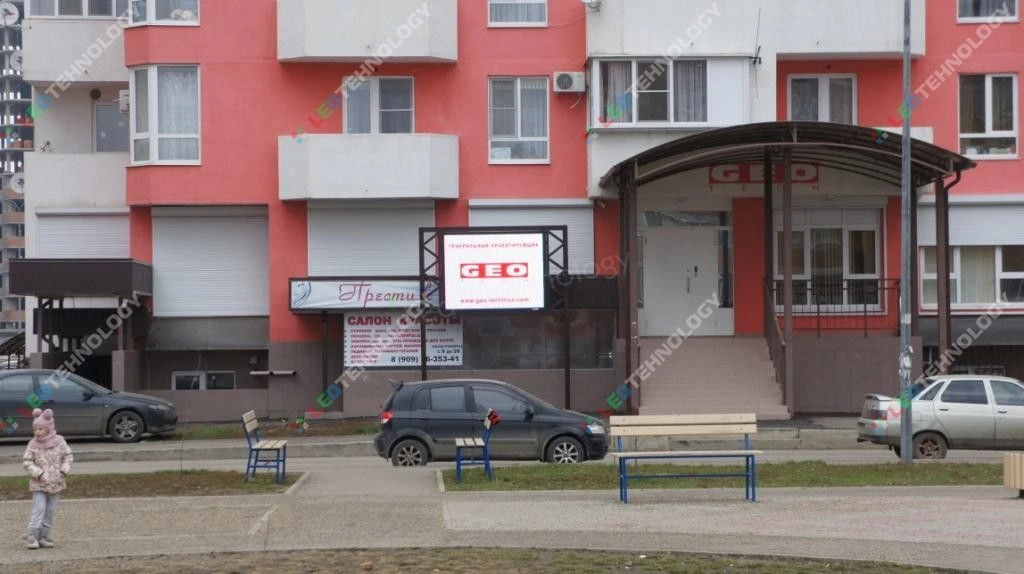 Внешний led-экран для торгового отдела в Краснодаре, фото 3