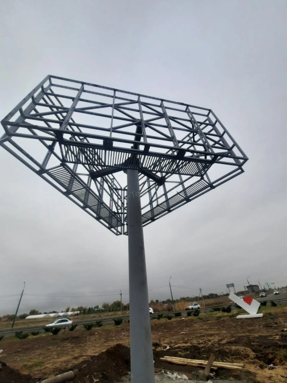 Установка рекламной Led конструкции в рамках модернизации инфраструктуры, фото 6