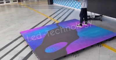 Интерактивный светодиодный пол для Чувашского университета, фото 4