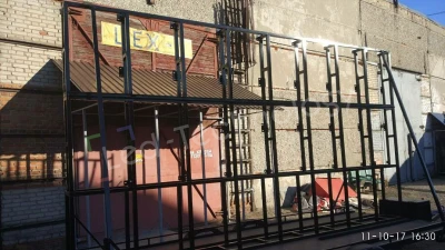 Быстроразборный LED-экран по заказу Администрация г. Елизово, фото 4