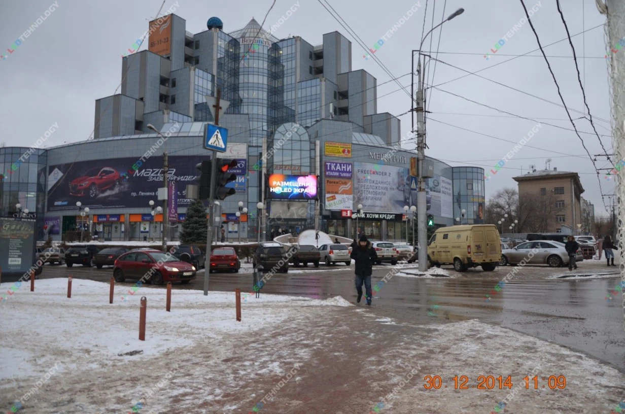 Led-экран для бизнес-центра «Меркурий». Волгоград, фото 3
