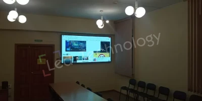 Установка Led-экрана в конференц-зале администрации Усть-Кут, фото 2