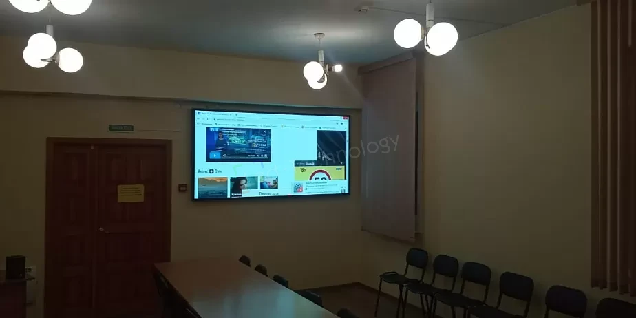 Установка Led-экрана в конференц-зале администрации Усть-Кут, фото 2