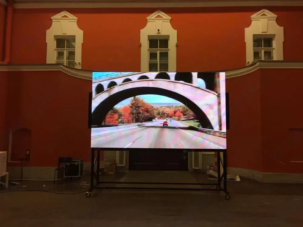 Установки внутреннего Led-экрана в Петропавловской крепости, фото 5