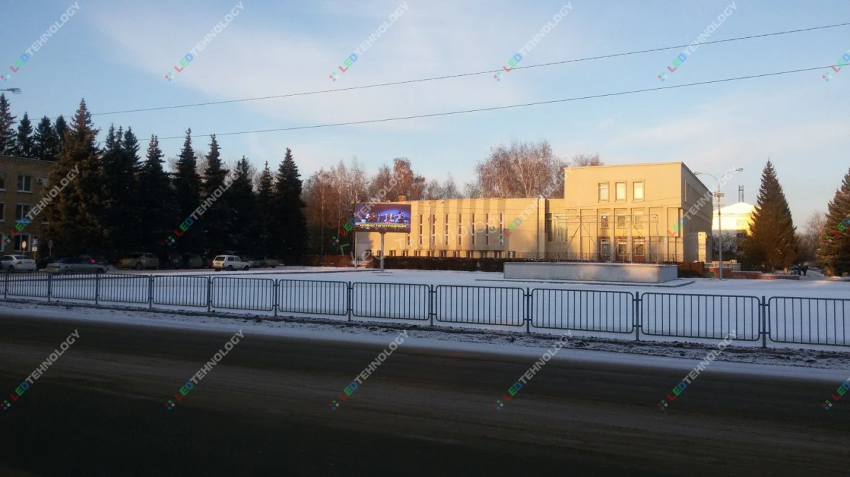 Светодиодный экран для ДК «Отрадный». Самара, фото 3