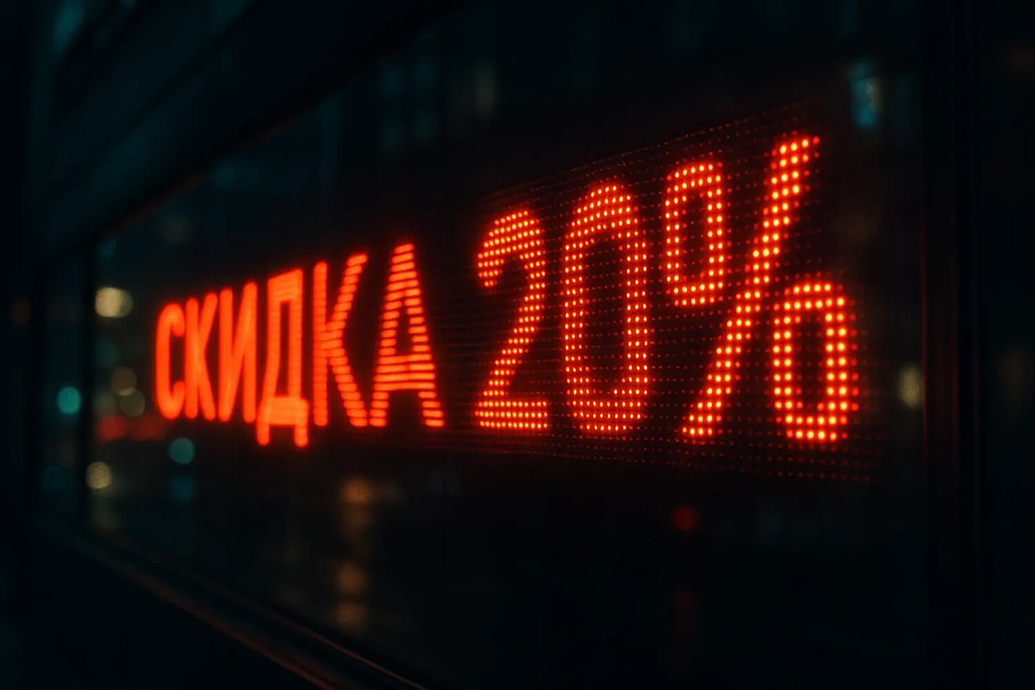 Белая бегущая строка 12768x896см.