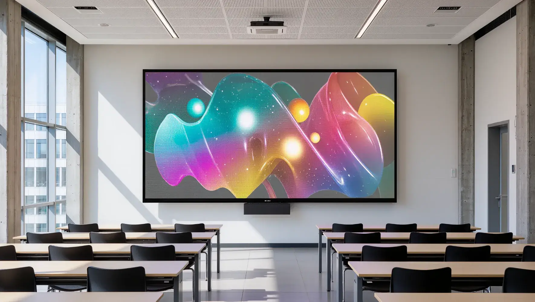 LED-экран с шагом P20 (уличный) 2752x736см